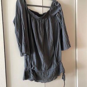 Debbie Katz designer gauze swimsuit coverup